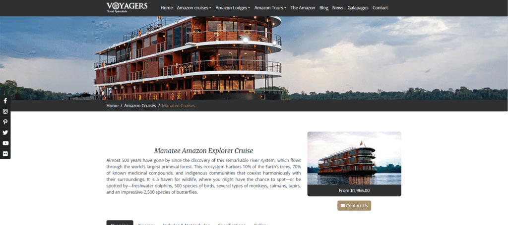 Manatee Amazon Explorer 