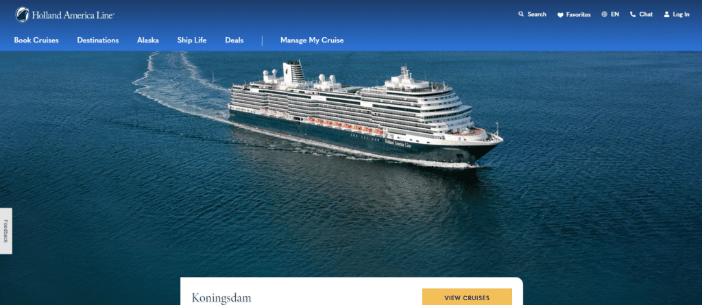 Holland America's Koningsdam