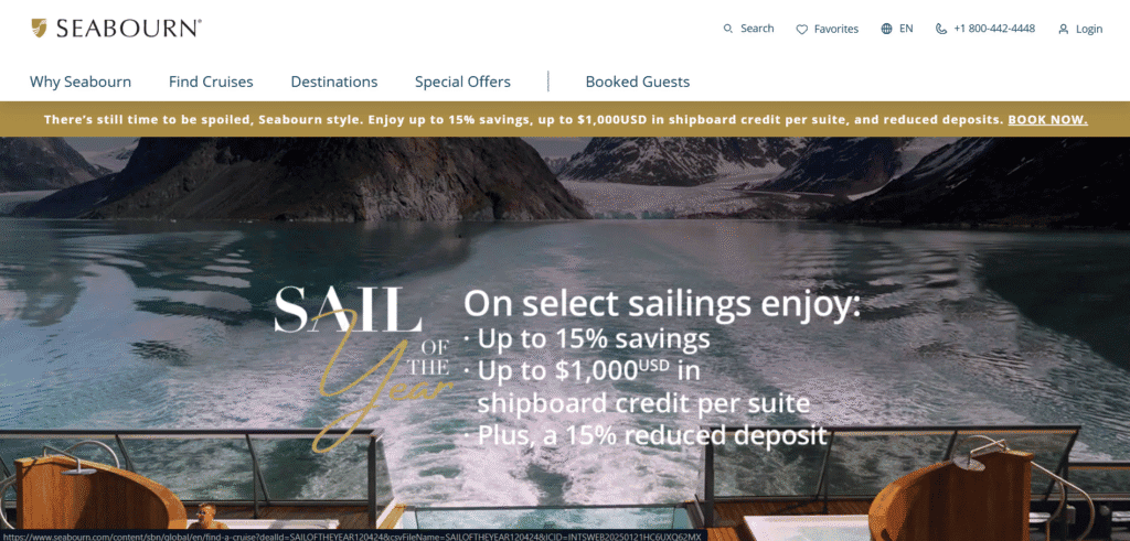 Seabourn Cruises Reviews